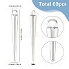 60Pcs Zinc Alloy Pendants FIND-DC0006-41-2