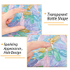 50Pcs 5 Colors Transparent Resin Pendants RESI-HY0001-13-4