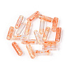 Picasso Transparent Glass Bugle Beads SEED-N010-02A-05-1