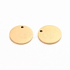 Ion Plating(IP) 304 Stainless Steel Charms LS-STAS-I141-03B-G-2