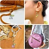 48Pcs 8 Colors Acrylic Pendant Decorations HJEW-YW00190-6