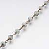 Natural Gemstone Handmade Beaded Chain AJEW-JB00396-2