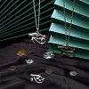 Tibetan Style Alloy Pendants TIBEP-SC0001-54-5
