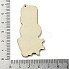 Wood Pendants WOOD-M012-02K-3