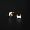 304 Stainless Steel Round Stud Earrings KA7490-3