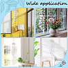 Flower Round Glass Beads Tassel Hanging Suncatchers for Window Garden Outdoor Decoration HJEW-WH20020-007D-4