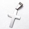 Tarnish Resistant 304 Stainless Steel Pendants STAS-G080-07P-2