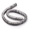 Electroplate Non-magnetic Synthetic Hematite Bead Strands G-F300-20B-F01-2
