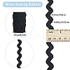 Polyester Wavy Fringe Trim OCOR-GF0003-44B-01-2
