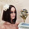 Women's Feather Aligator Hair Clips OHAR-WH0034-13B-5