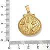 304 Stainless Steel Pendants STAS-F336-13G-01-3