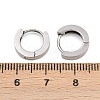 316 Surgical Stainless Hoop Earrings EJEW-C160-13AS-3