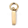 304 Stainless Steel Charms SA-CBABF3F-01G-I-1