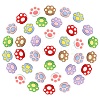 40Pcs Opaque Resin Cabochons RESI-CJ0002-61-3