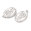 304 Stainless Steel Pendants STAS-I358-12P-09-2