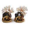 Resin & Opalite Model Ornament DJEW-Z001-01G-1