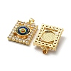 Real 18K Gold Plated Brass Pendants KK-L209-006G-08-2