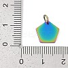 Ion Plating(IP) 304 Stainless Steel Stamping Blank Tag Charms LS-STAS-I311-23RC-3