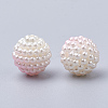 Imitation Pearl Acrylic Beads OACR-T004-12mm-16-2