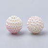 Imitation Pearl Acrylic Beads OACR-T004-12mm-16-2