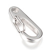 Tarnish Resistant 304 Stainless Steel Keychain Clasp Findings LS-STAS-R065-74-2