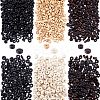 2400Pcs 6 Colors Natural Wood Beads WOOD-PH0003-29-1
