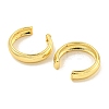 Brass Cuff Earrings EJEW-C104-139G-2