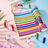 22Roll 2 Styles Laser Shining Bopp PET Plastic Scrapbook Decorative Adhesive Tapes AJEW-TA0002-10-9