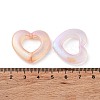 UV Plating Transparent Acrylic Beads OACR-Z013-09-4