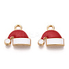 Golden Plated Alloy Enamel Charms LS-X-ENAM-T009-96-RS-1