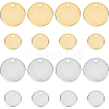 48Pcs 4 Colors Brass Charms KK-BC0002-18-NF-1