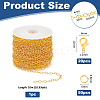 DIY Brass Cable Chains Bracelets Necklaces Making Kits DIY-UN0006-22C-3
