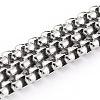 Tarnish Resistant 304 Stainless Steel Box Chains CHS-B001-01P-1