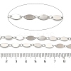 304 Stainless Steel Oval Link Chains CHS-A016-63P-A-2