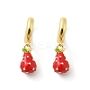 Brass Hoop Earrings EJEW-S251-04C-G-4