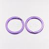 Mixed Electroplated Iron Split Key Rings X-KEYC-ZX3966-M-2