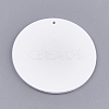 Printed Wooden Big Pendants WOOD-S048-14-2