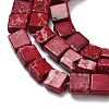 Dyed Natural Imperial Jasper Beads Strands G-F833-A01-01-5