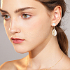 304 Stainless Steel Stud Earring Findings EJEW-SP0001-17B-6