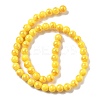 Natural Mashan Jade Beads Strands G-A255-A01-01D-5