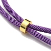 Nylon Cords Necklace Making AJEW-P116-03G-08-3