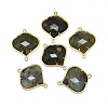 Natural Labradorite Links connectors G-L514-018F-1