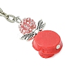 Resin & Alloy & Glass Keychain KEYC-MZ00015-6