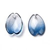 Transparent Glass Pendants GLAA-B003-03E-3