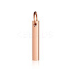 Ion Plating(IP) 304 Stainless Steel Pendants STAS-I311-14C-RG-1