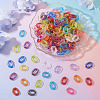 20Pcs Transparent Acrylic Quick Link Connectors OACR-TADJ0001-03C-5