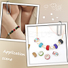 400Pcs 20 Colors Handmade Polymer Clay Rhinestone European Beads CPDL-PA0001-01B-5