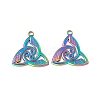 Ion Plating(IP) 304 Stainless Steel Pendants LS-STAS-K242-10M-4