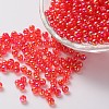 Eco-Friendly Transparent Acrylic Beads PL736-3-1