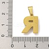 Ion Plating(IP) 304 Stainless Steel Pendants STAS-U024-01R-3